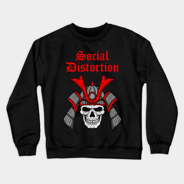 Social Distortion Sex, Love and Rock 'n' Roll Crewneck Sweatshirt by Rooscsbresundae